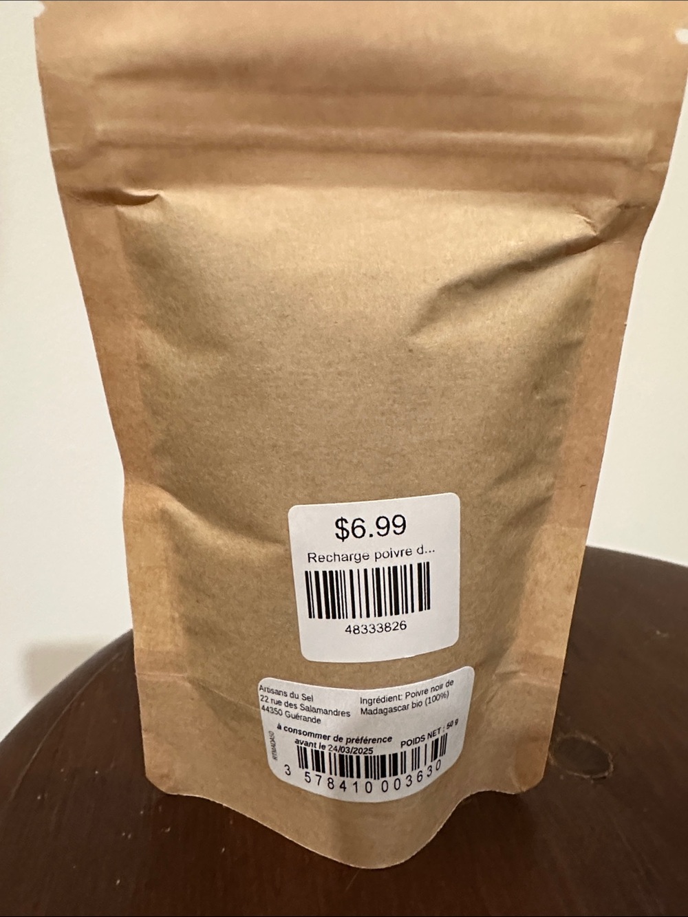 Poivre Noir de Madagascar - Black Pepper Pack & Grinder - Picture 6 of 6
